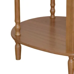 Wohnen Telefontisch Belafoma in Nussbaumfarben