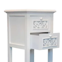 Wohnen Shabby Chic Möbel|Telefontische*Telefontisch Diamona in Weiß