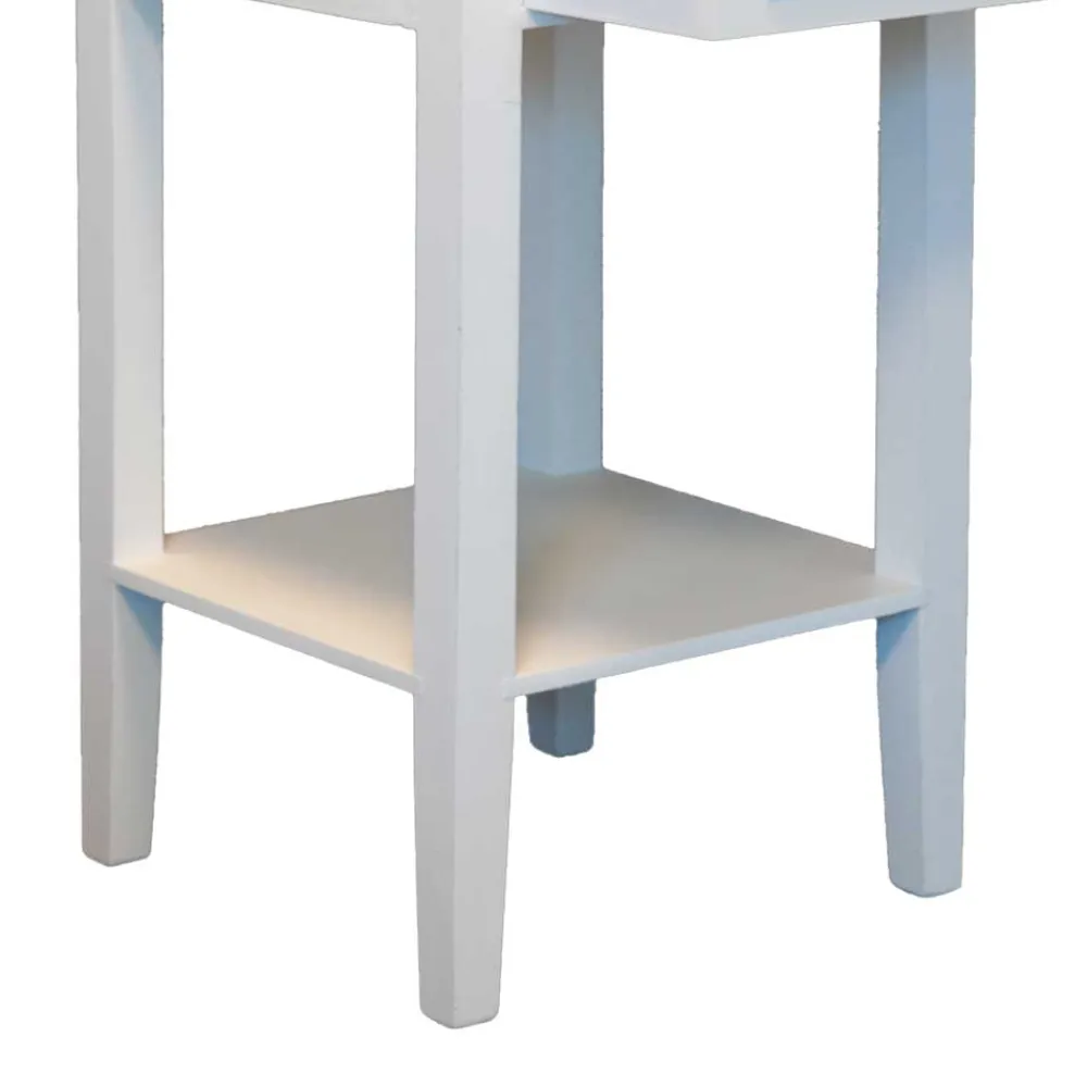 Wohnen Shabby Chic Möbel|Telefontische*Telefontisch Diamona in Weiß