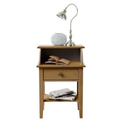 Wohnen Telefontische*Telefontisch Piatra aus Kiefer teilmassiv