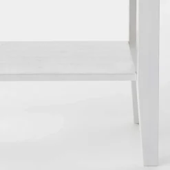 Wohnen Telefontischchen Mirandesca in Weiß