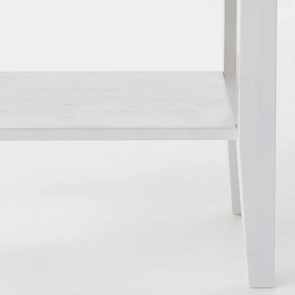 Wohnen Telefontischchen Mirandesca in Weiß