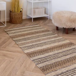 Wohnen Teppich aus Jute und Wolle - Sesedra