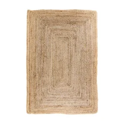 Wohnen Teppich Brücke aus Jute Natur - Mason