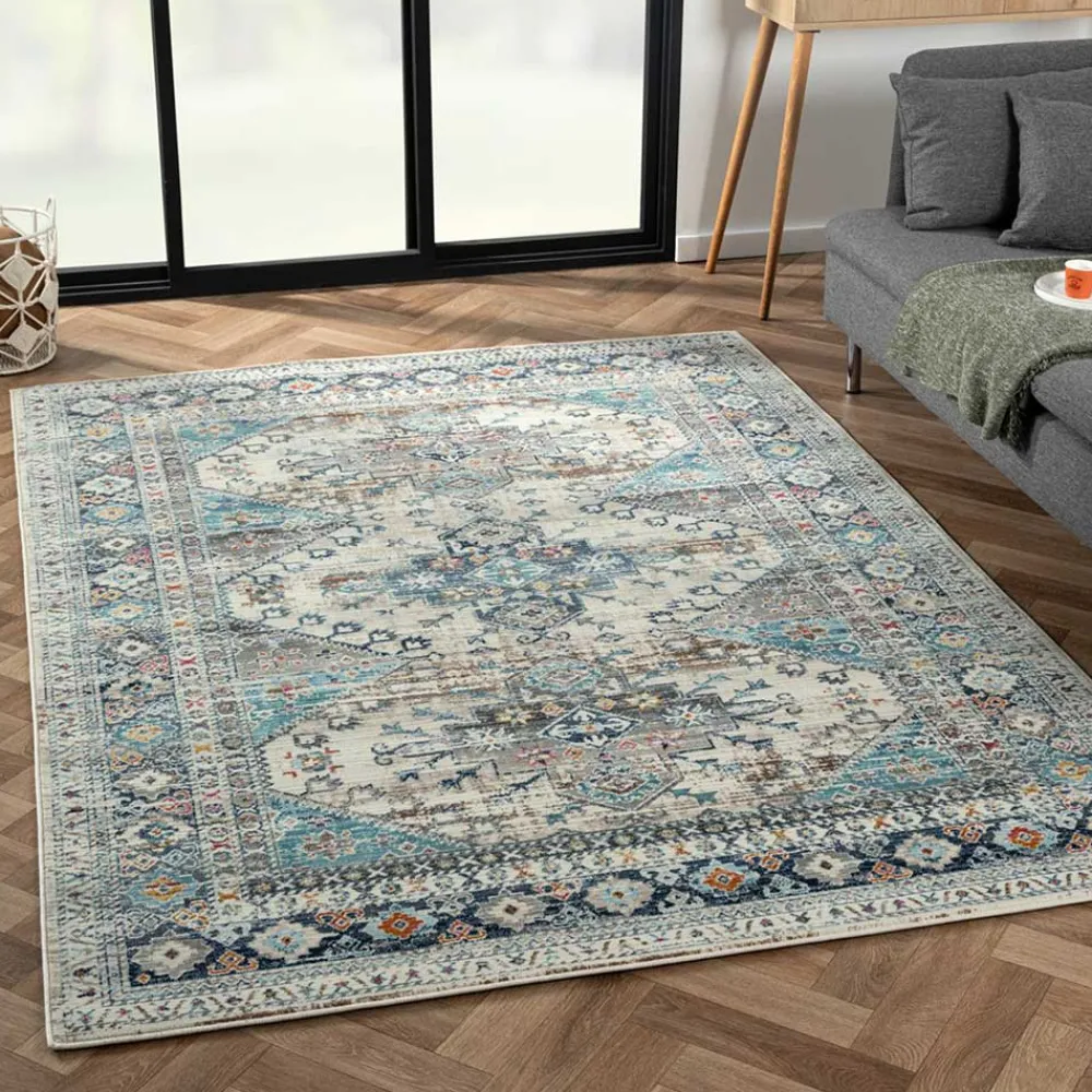 Wohnen Orientalische Möbel|Teppiche*Teppich im Vintage Orient Design - Daytona