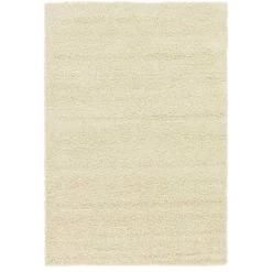 Wohnen Teppich in Cremeweiß Hochflor - Ranica