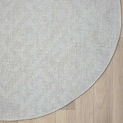 Wohnen Teppiche*Teppich in Rund mit 120 cm Durchmesser - Offaly