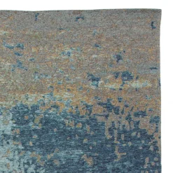 Wohnen Vintage Möbel|Teppiche*Teppich in Taupe und Blau - Crespa