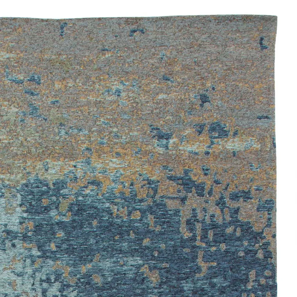 Wohnen Vintage Möbel|Teppiche*Teppich in Taupe und Blau - Crespa