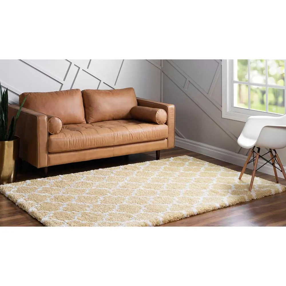 Wohnen Teppiche*Teppich Läufer gemustert im Kacheldesign - Arelas