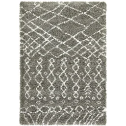 Wohnen Skandinavische Möbel*Teppich Läufer mit abstraktem Muster - Hochflor - Cazryn