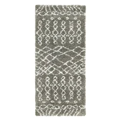 Wohnen Skandinavische Möbel*Teppich Läufer mit abstraktem Muster - Hochflor - Cazryn