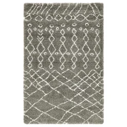 Wohnen Skandinavische Möbel*Teppich Läufer mit abstraktem Muster - Hochflor - Cazryn