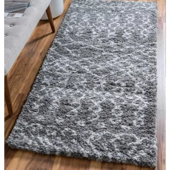 Wohnen Skandinavische Möbel*Teppich Läufer mit abstraktem Muster - Hochflor - Cazryn