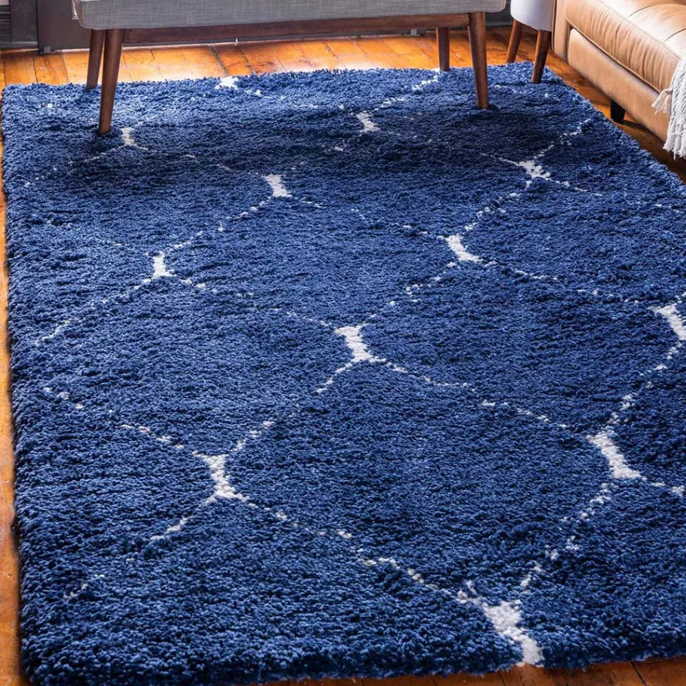 Wohnen Teppiche*Teppich Läufer mit Kachelmuster - Tonnia