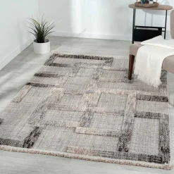 Wohnen Teppich mit geometrischem Muster - Ellis