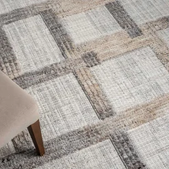 Wohnen Teppich mit geometrischem Muster - Ellis