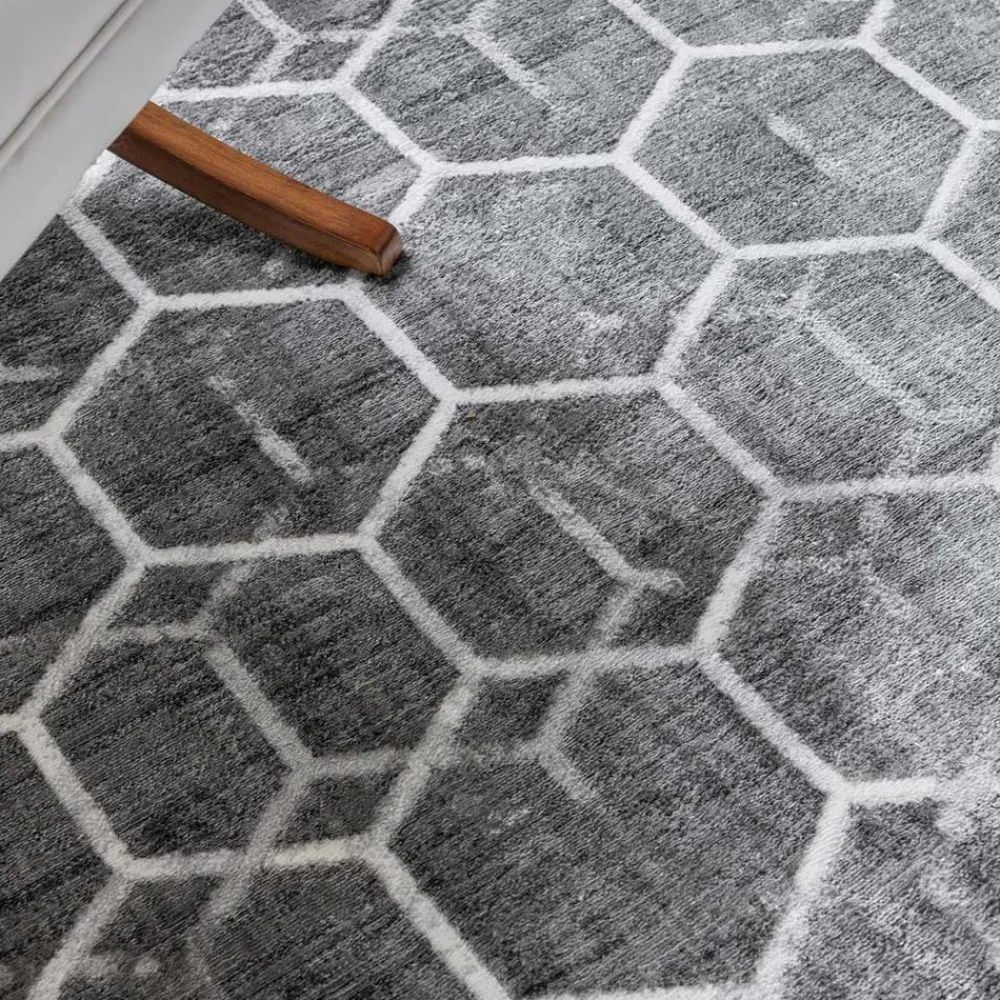 Wohnen Teppich mit modern-geometrischem Muster - Finalo