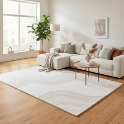 Wohnen Teppiche*Teppich mit Wellenmuster - Makur