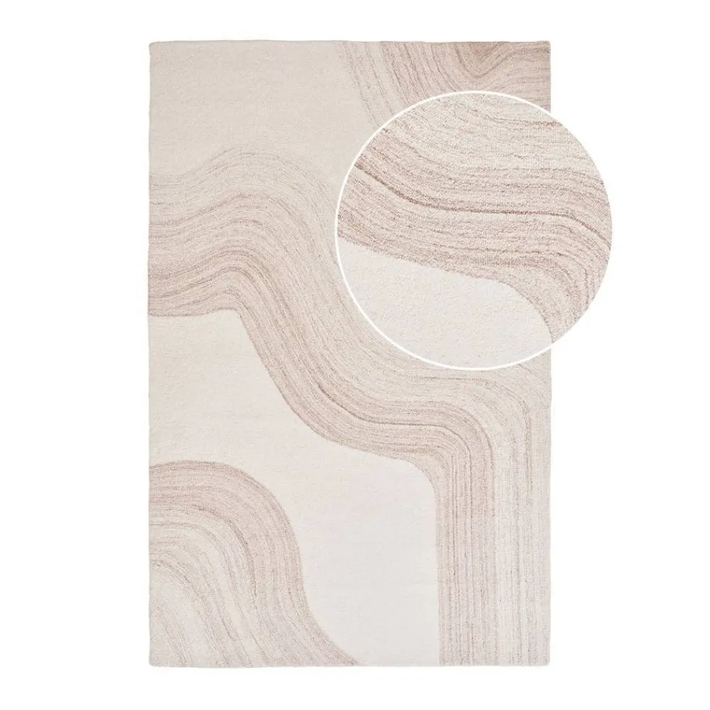 Wohnen Teppiche*Teppich mit Wellenmuster - Makur