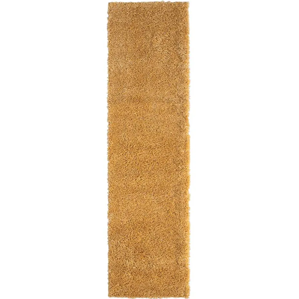 Wohnen Teppiche*Teppich oder Läufer in Gold Gelb - Crocinol