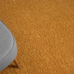 Wohnen Teppiche*Teppich oder Läufer in Gold Gelb - Crocinol