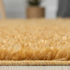 Wohnen Teppiche*Teppich oder Läufer in Gold Gelb - Crocinol