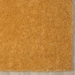 Wohnen Teppiche*Teppich oder Läufer in Gold Gelb - Crocinol