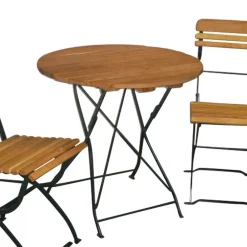 Wohnen Sitzgruppe|Balkonmöbel*Terrassensitzgruppe Daroncas mit rundem Tisch (dreiteilig)