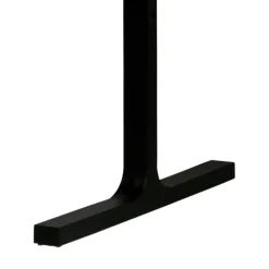 Wohnen T-Gestell Tisch in Nussbaum & Schwarz - Bastion