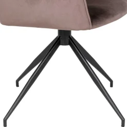 Wohnen Tisch & drehbare Armlehnstühle - Kantino (siebenteilig)