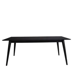 Wohnen Schwarze Möbel|Tische*Tisch & Schalenstühle Set - Vigadru (fünfteilig)