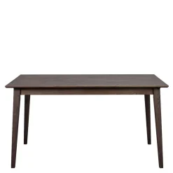 Wohnen Skandinavische Möbel|Naturholzmöbel*Tisch aus Eiche Massivholz in Dunkelbraun - Lomarios