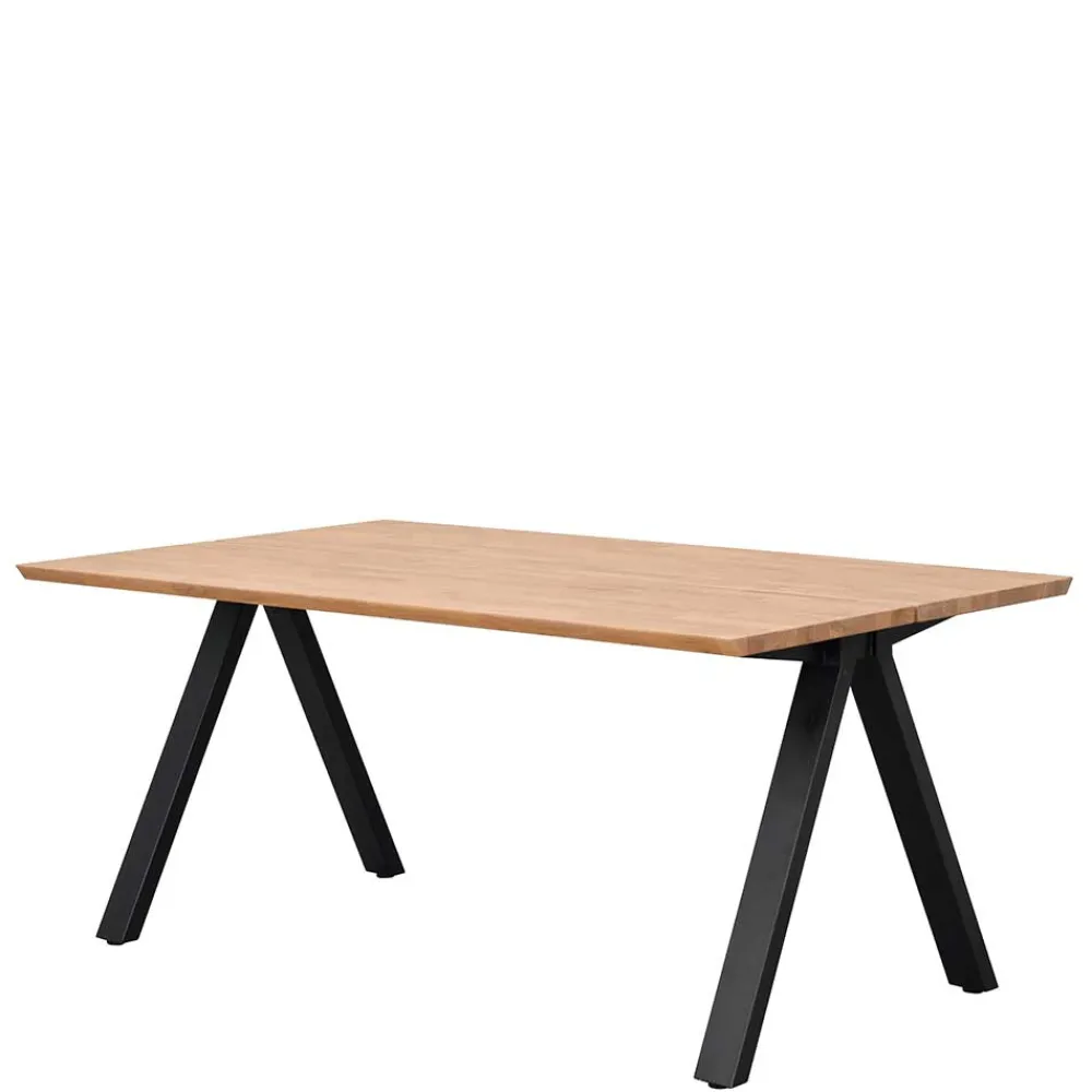 Wohnen Tisch in Eiche und Schwarz - Fadrina