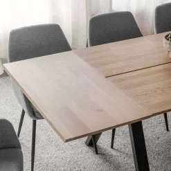 Wohnen Tisch in Eiche und Schwarz - Fadrina