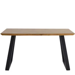 Wohnen Tisch mit Stühlen für vier Personen - Izmael (fünfteilig)