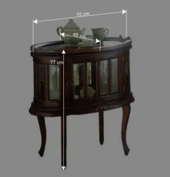 Wohnen Tischchen Islando aus Akazie Massivholz