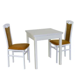 Wohnen Tischgruppe für zwei Personen - Astomon (dreiteilig)