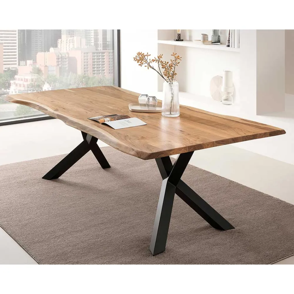 Wohnen Küchen-Essgruppen|Essgruppen*Tischgruppe mit Bank Set - Memphis (sechsteilig)