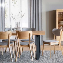 Wohnen Küchen-Essgruppen|Essgruppen*Tischgruppe mit sechs Sitzplätzen - Jonata (siebenteilig)