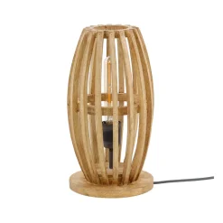 Wohnen Tischleuchte aus Mangobaum Massivholz - Mundary