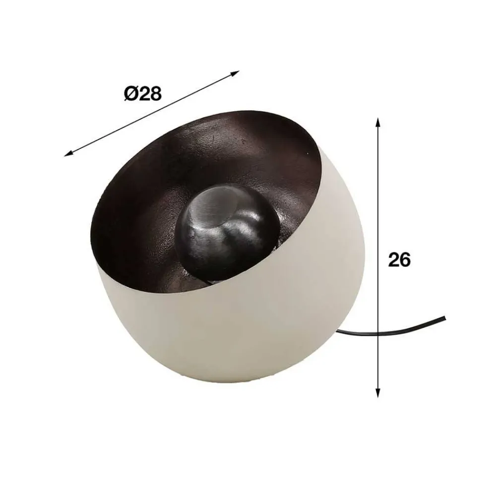 Wohnen Tischleuchte Bodenleuchte aus Metall - Cylian