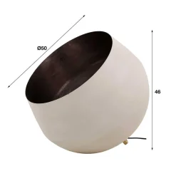 Wohnen Tischleuchte Bodenleuchte aus Metall - Cylian