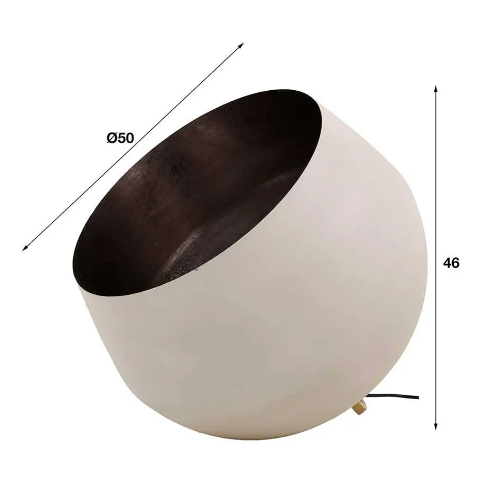 Wohnen Tischleuchte Bodenleuchte aus Metall - Cylian