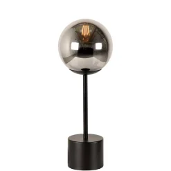 Wohnen Tischleuchte mit getöntem Glas Kugelschirm - Sophia