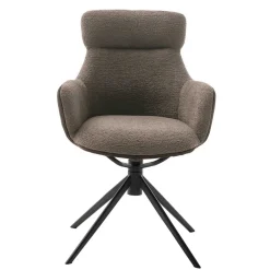 Wohnen Küchenstühle|Esszimmerstühle*Tischsessel in Schlamm & Schwarz - Colles (2er Set)