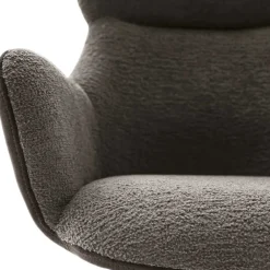 Wohnen Küchenstühle|Esszimmerstühle*Tischsessel in Schlamm & Schwarz - Colles (2er Set)