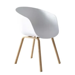 Wohnen Weiße Möbel|Skandinavische Möbel*Tischsessel mit Sitzschale - Eberly (2er Set)