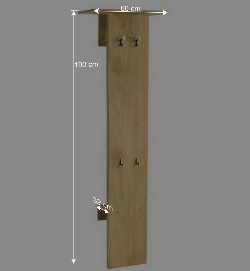 Wohnen Tolle Flurmöbel aus Massivholz - Avidora (dreiteilig)