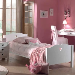 Wohnen Tolles Jugendzimmermöbel Set Grandory in Weiß (vierteilig)